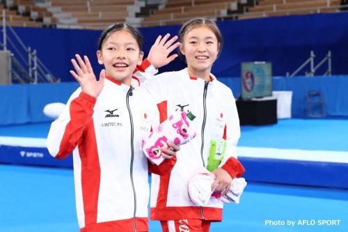 2019 トランポリン 世界年齢別競技大会 女子 シンクロ 11-12歳 決勝